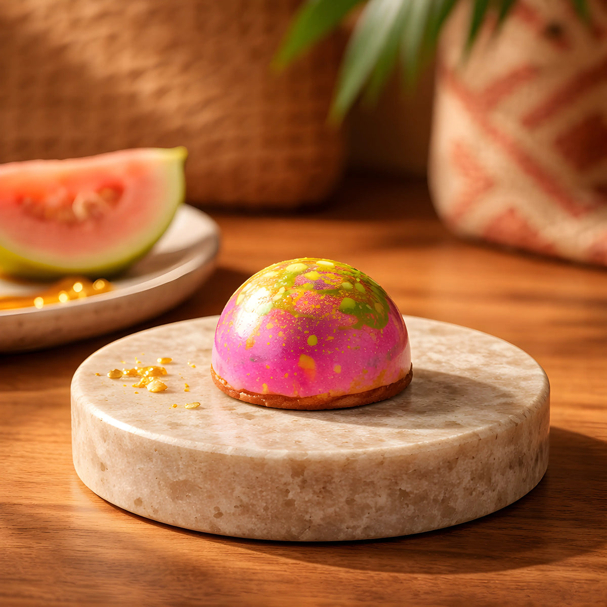 Dark Chocolate + Guava Caramel