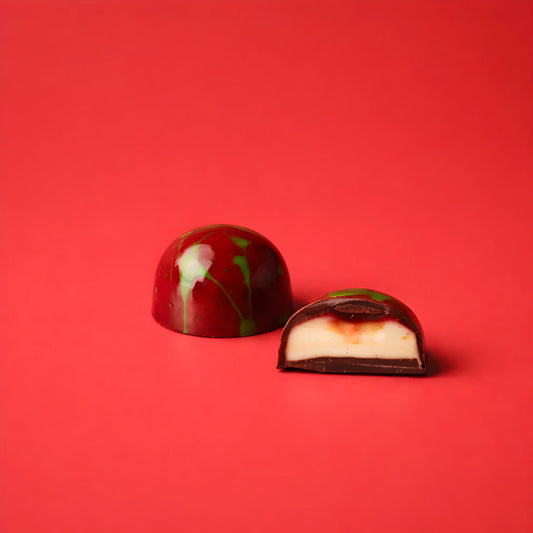 Dark Chocolate + Cherry Caramel 